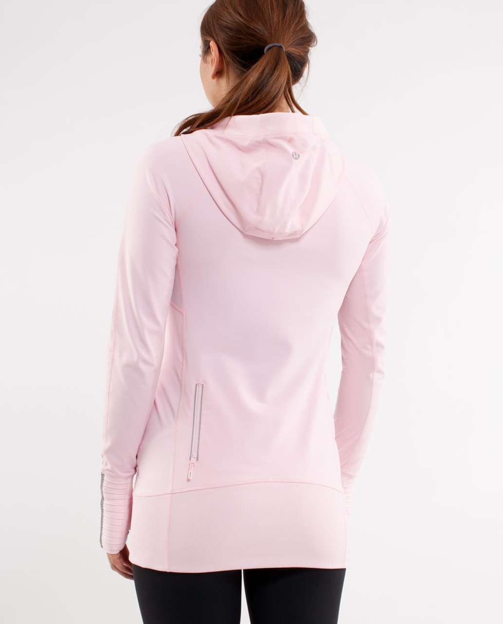 LuLu-B Hoodie Embroidery Sweater - Pink Weekend