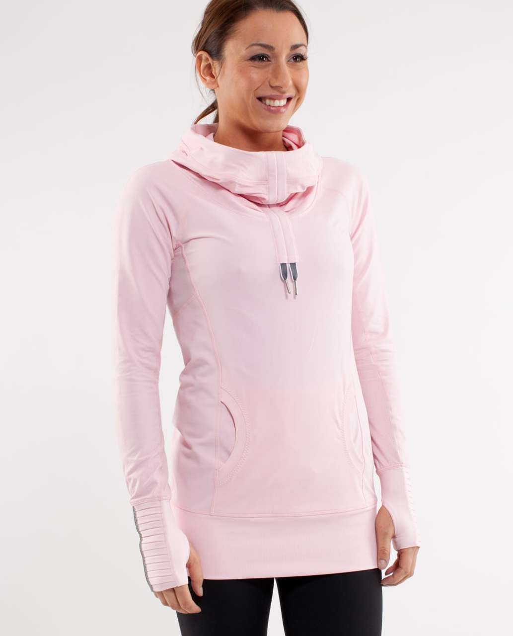 Lululemon Run: Stay On Course Pullover - Pig Pink - lulu fanatics