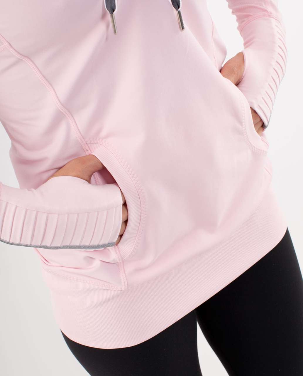Lululemon Run:  Stay On Course Pullover - Pig Pink