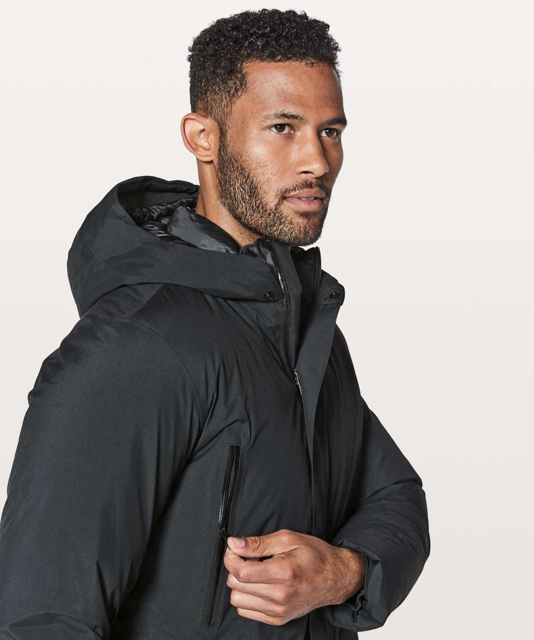 Lululemon Stay Puff Parka - Black - lulu fanatics