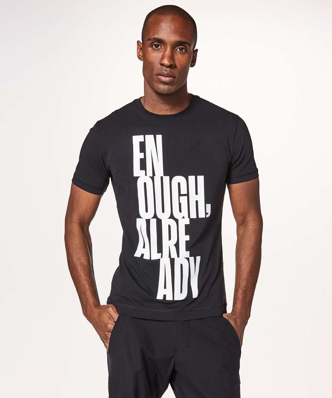 Lululemon Enough, Already Unisex Tee - Black