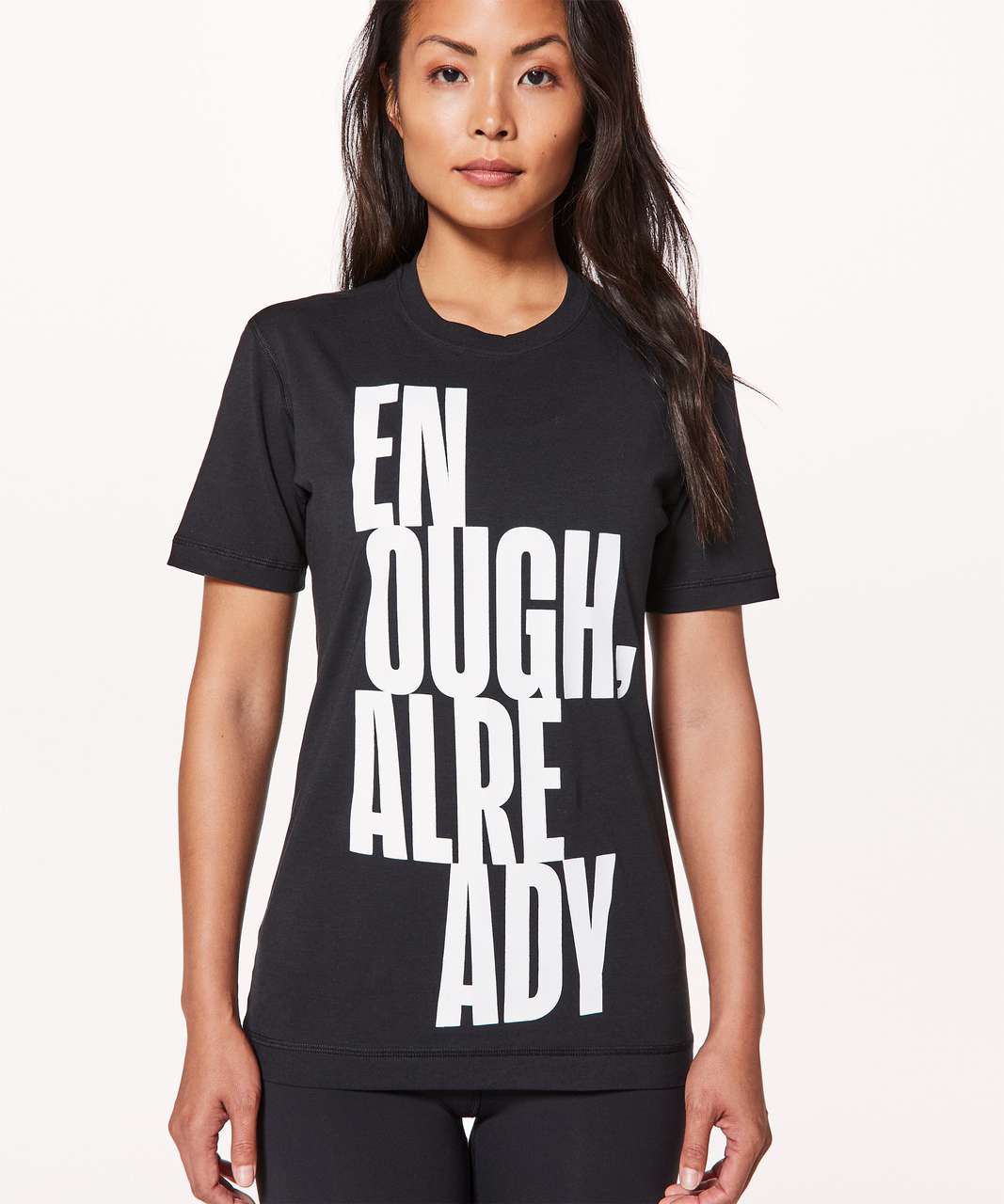 Lululemon Enough, Already Unisex Tee - Black