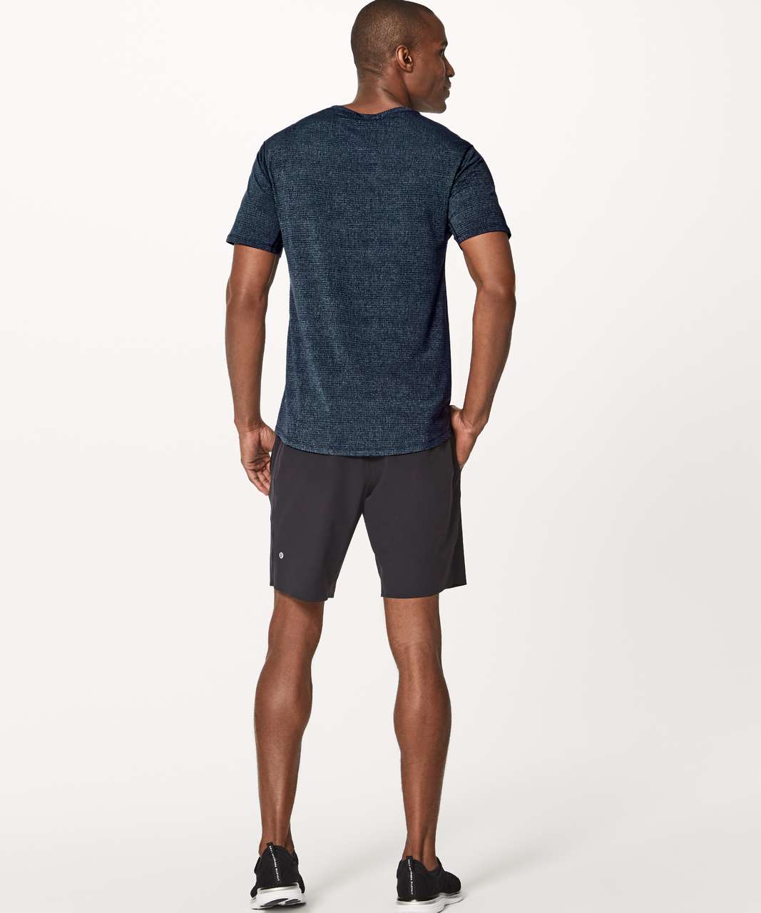 Lululemon In Mind Short Sleeve - Heathered Nautical Navy