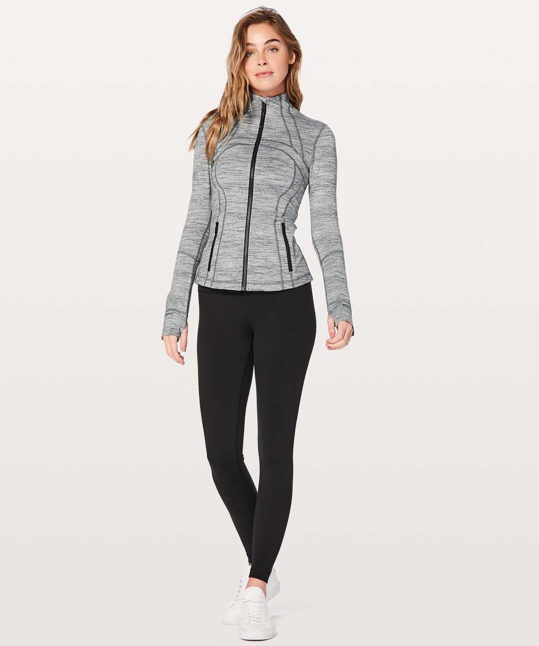 Jacket Lululemon Grey size 12 US in Cotton - 40427399