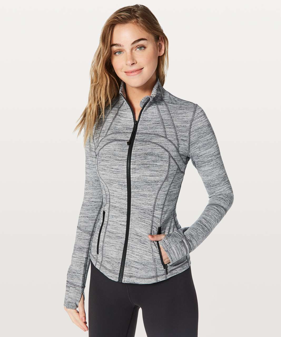 grey lululemon jacket