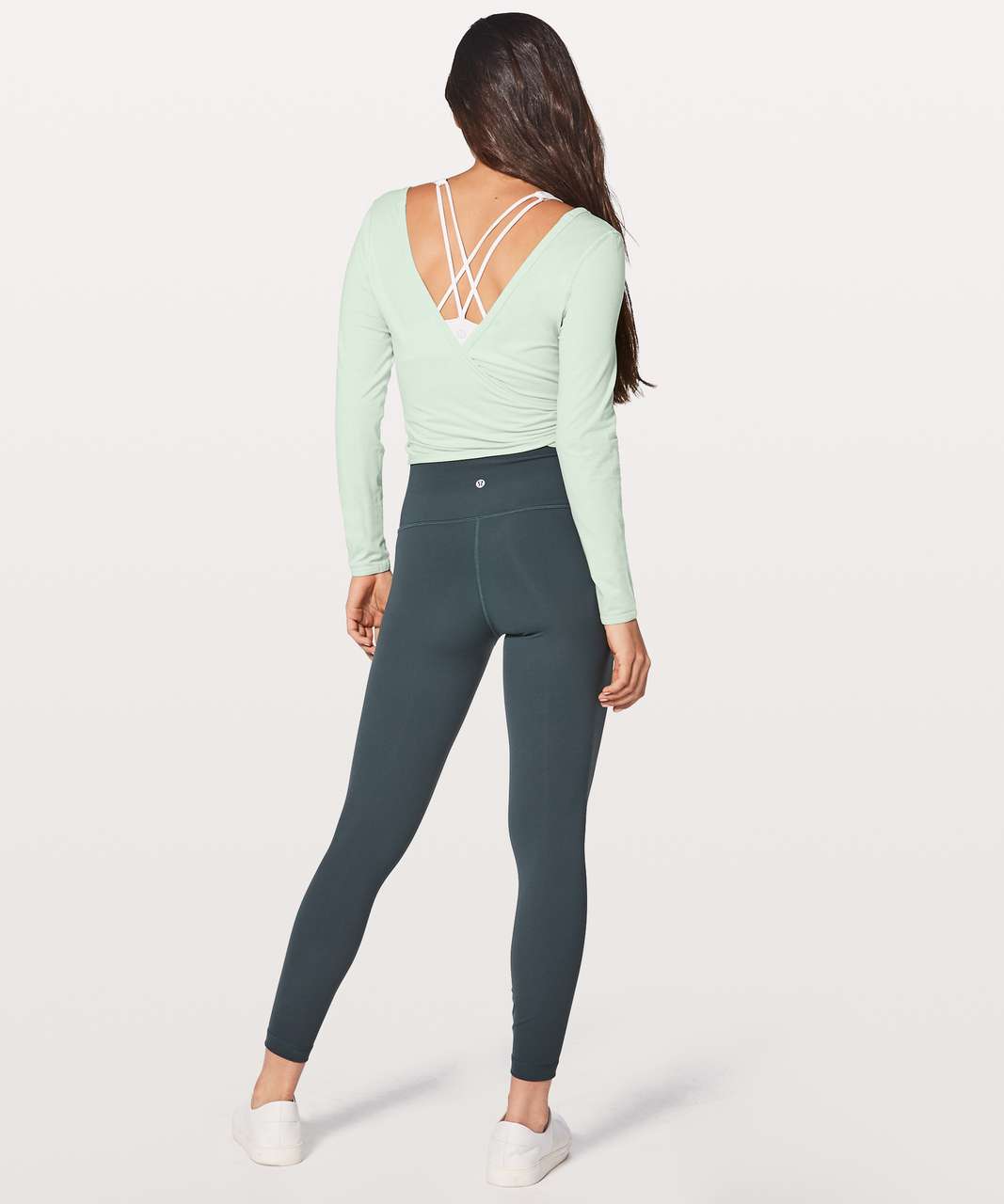 Lululemon Its A Tie Long Sleeve - Sea Breeze