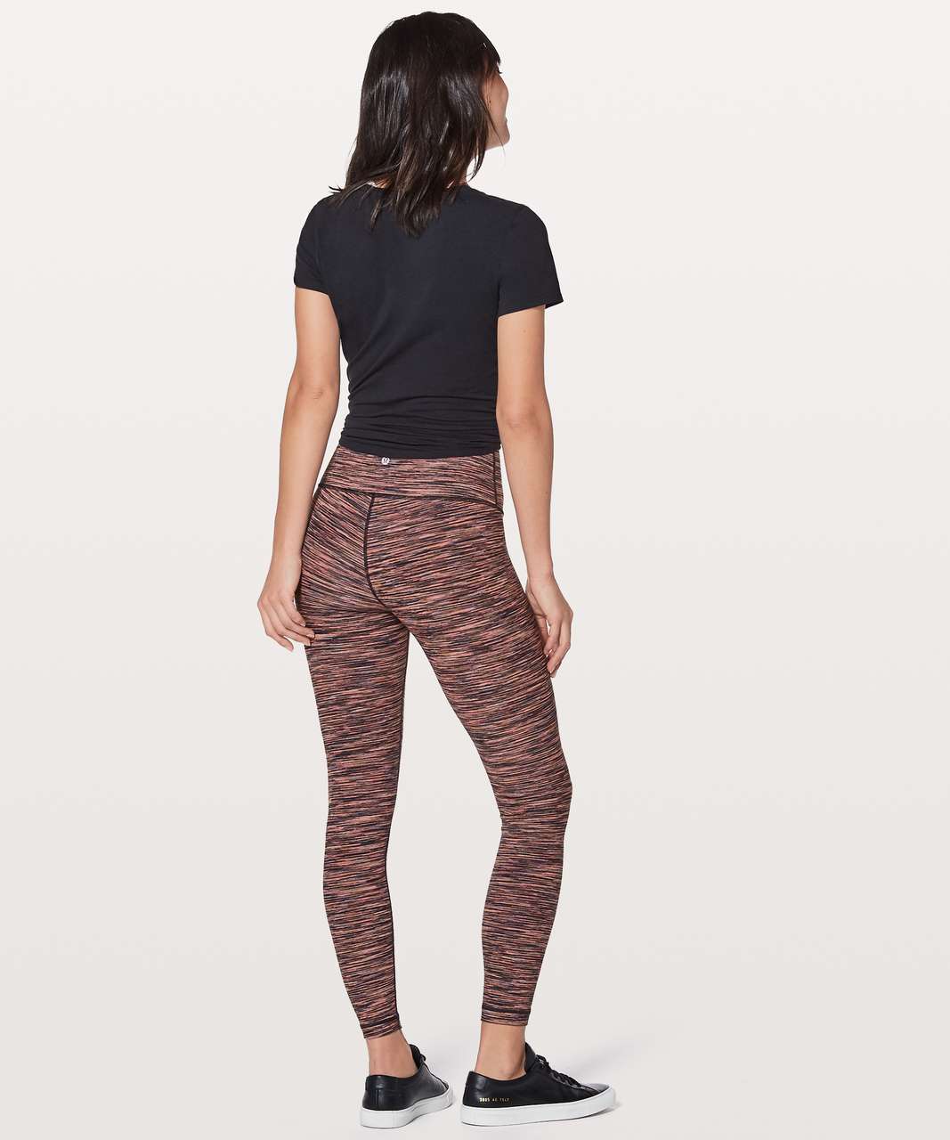 Lululemon Wunder Under Hi-Rise 7/8 Tight *Luxtreme 25" - Warp Speed Filtered Orange Electric Coral