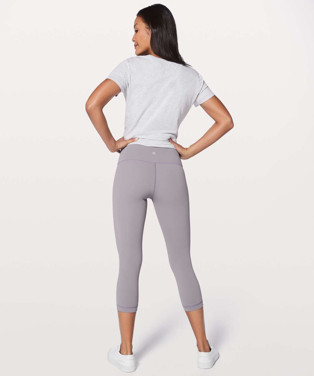 Lululemon Wunder Under Crop (Hi-Rise) *Full-On Luxtreme 21" - Dusty Dawn