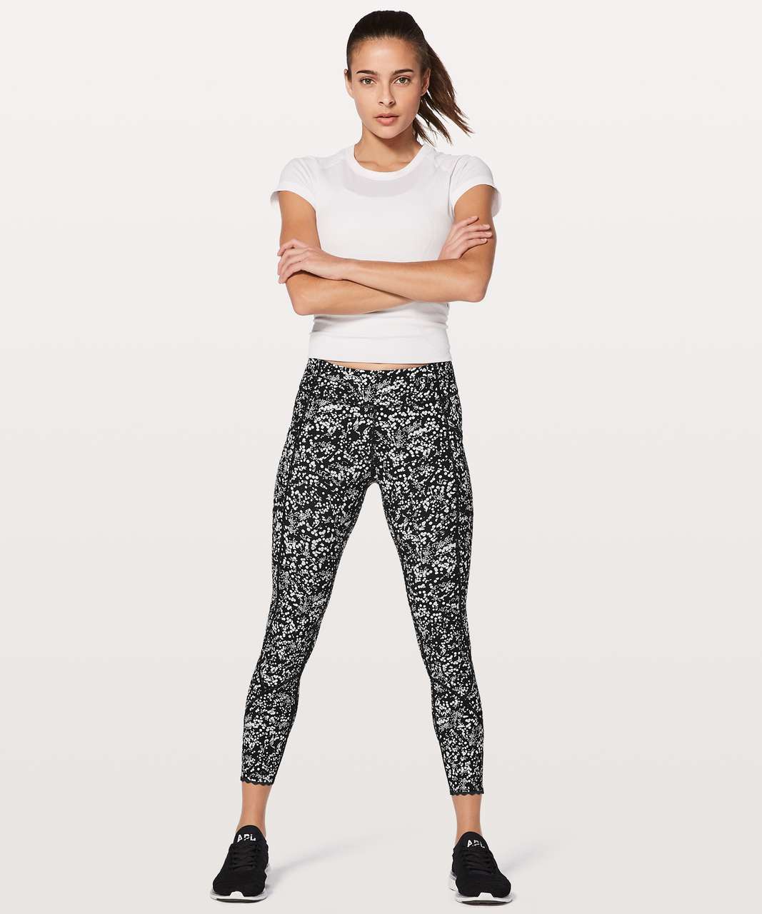 Lululemon Tight Stuff Tight II *25 - Chirasu Black - lulu fanatics