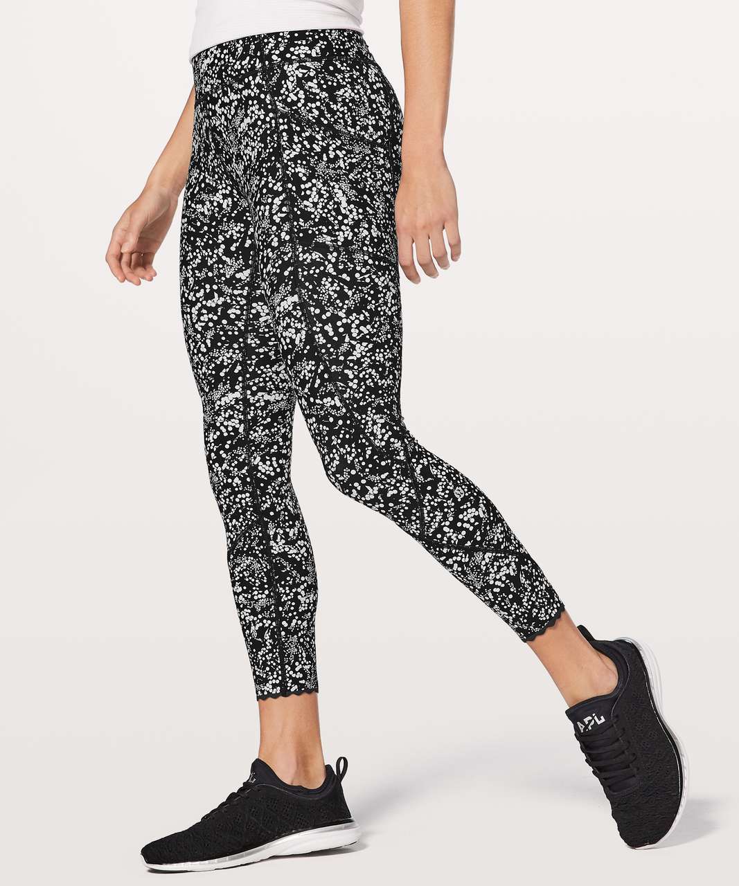 Lululemon Tight Stuff Tight (Reflective) - Simply Lace Play Dark Slate  Black - lulu fanatics