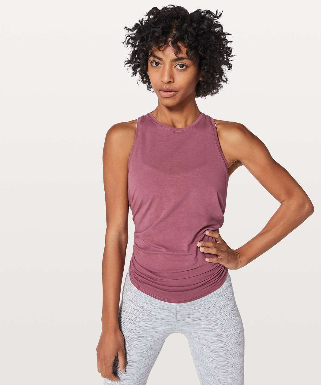 Lululemon All Tied Up Tank - So Merlot