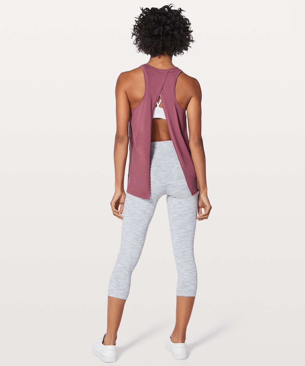 Lululemon All Tied Up Tank - So Merlot