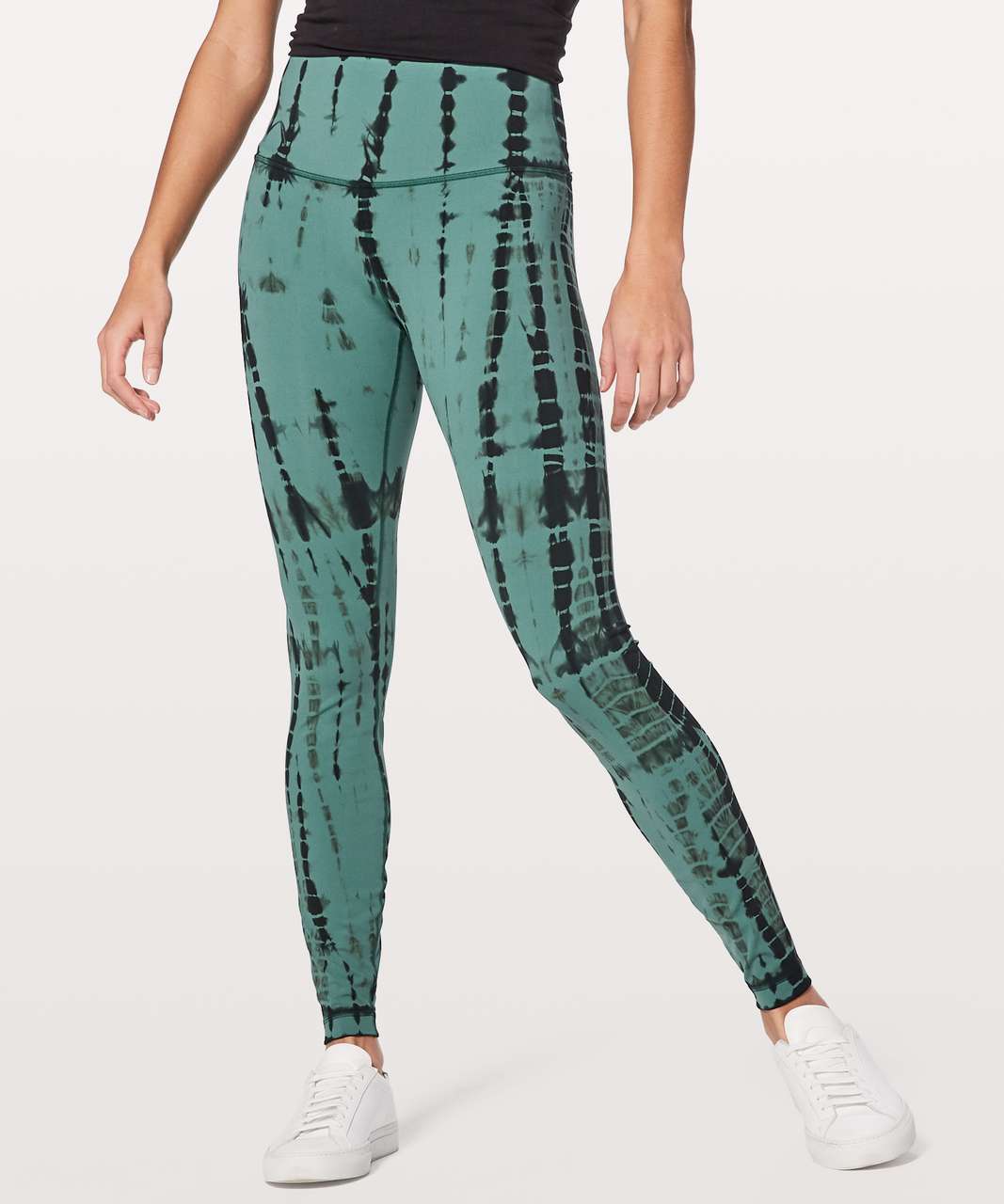 Lululemon Wunder Under Hi-Rise Tight *Shibori Full-On Luxtreme 28" - Vert Shibori Mystic Green Evergreen