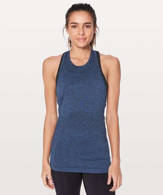 Lululemon Swiftly Tech T-Back - Midnight Navy / Midnight Navy - lulu ...