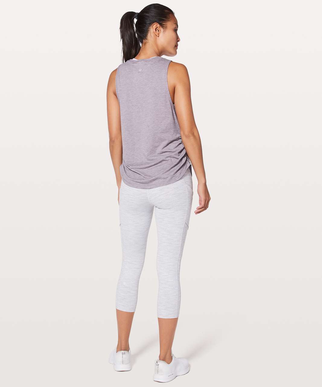 Lululemon Ripple Effect Tank - Heathered Dusty Dawn