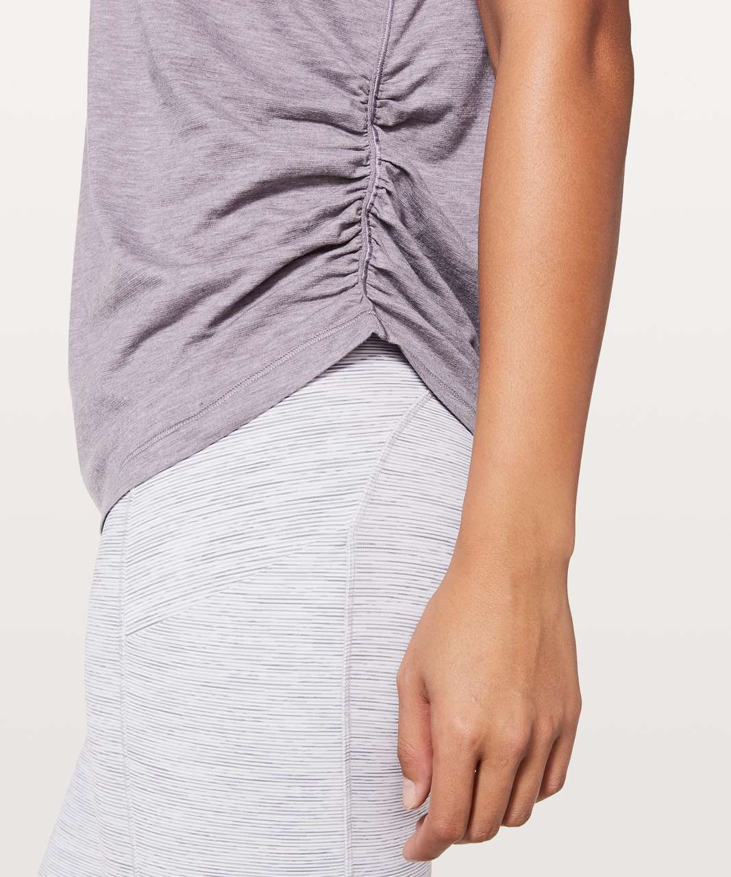 Lululemon Ripple Effect Tank - Heathered Dusty Dawn