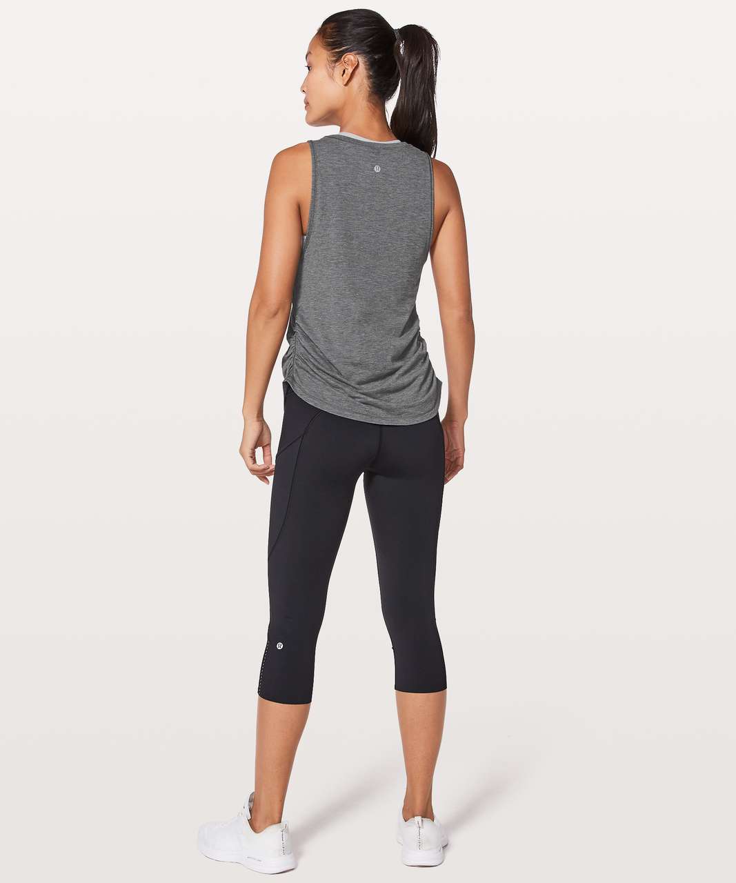 Lululemon Ripple Effect Tank - Heathered Black