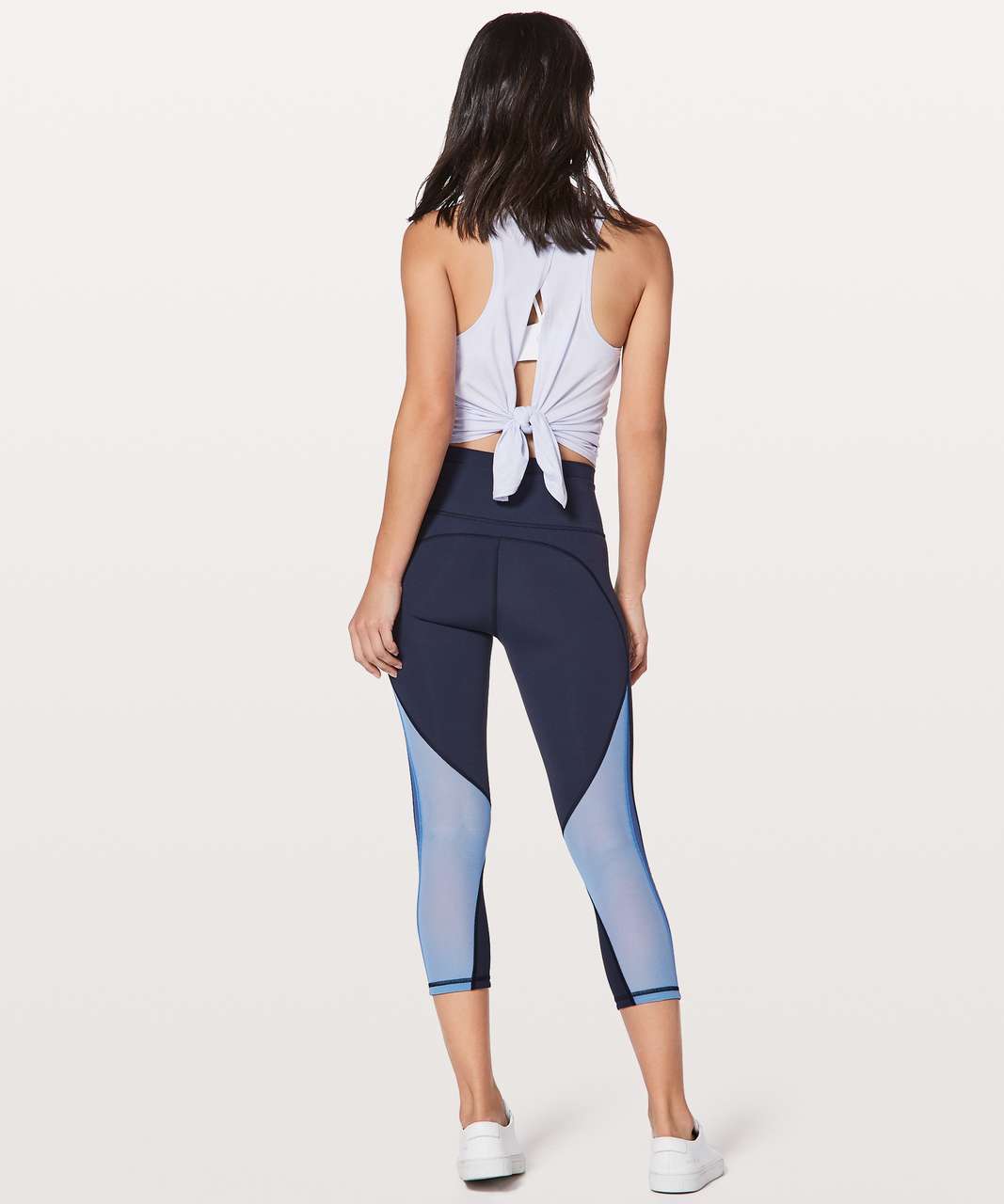 Lululemon Colour Me Ombre Crop *21 - Midnight Navy / Gatsby Blue / Visto  Blue - lulu fanatics