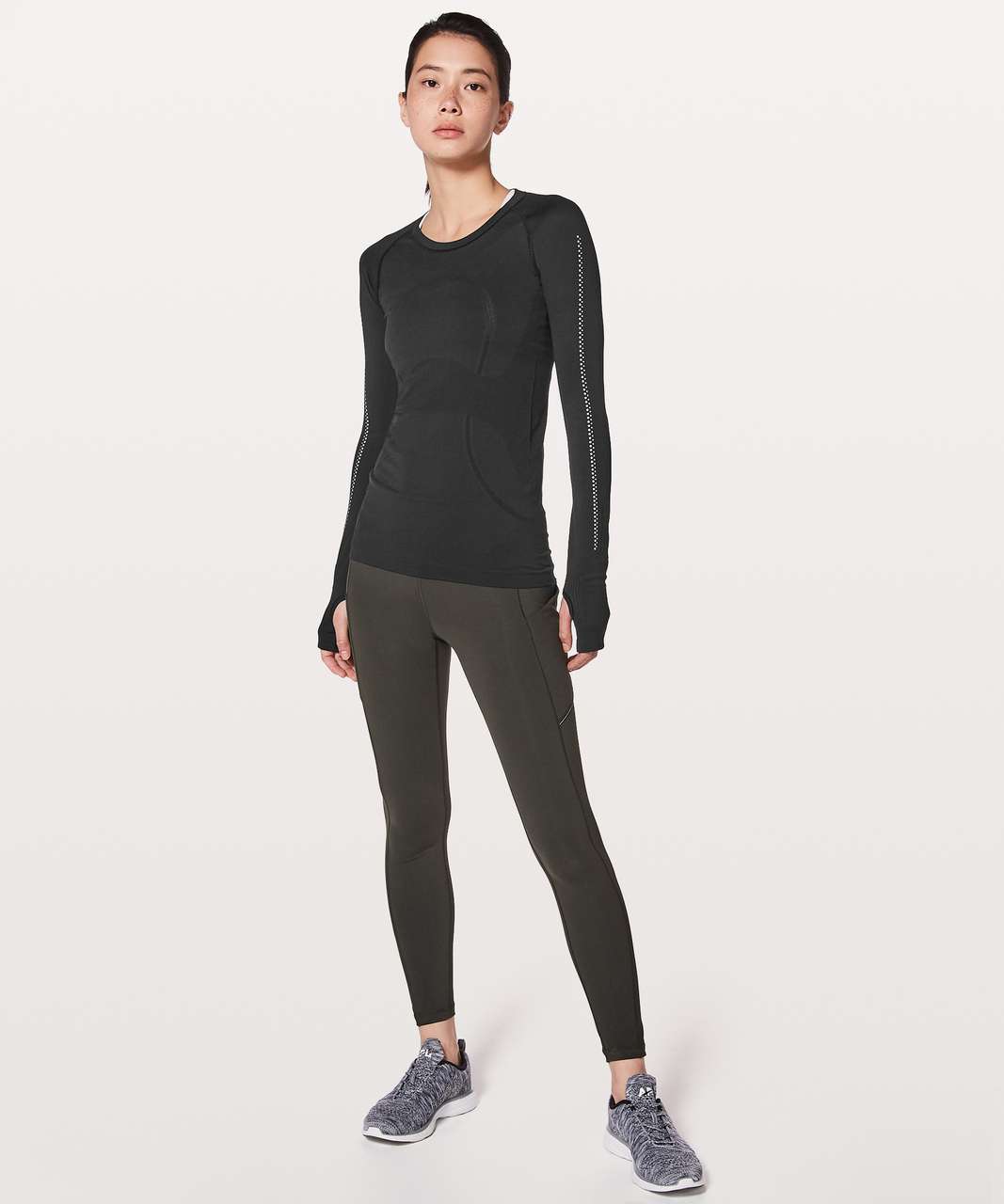 Lululemon Swiftly Tech Long Sleeve Crew - Soleil / Soleil - lulu