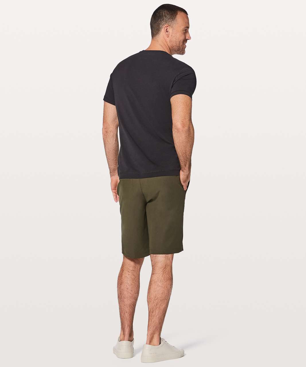 Lululemon Commission Short Relaxed *Warpstreme 11" - Dark Olive