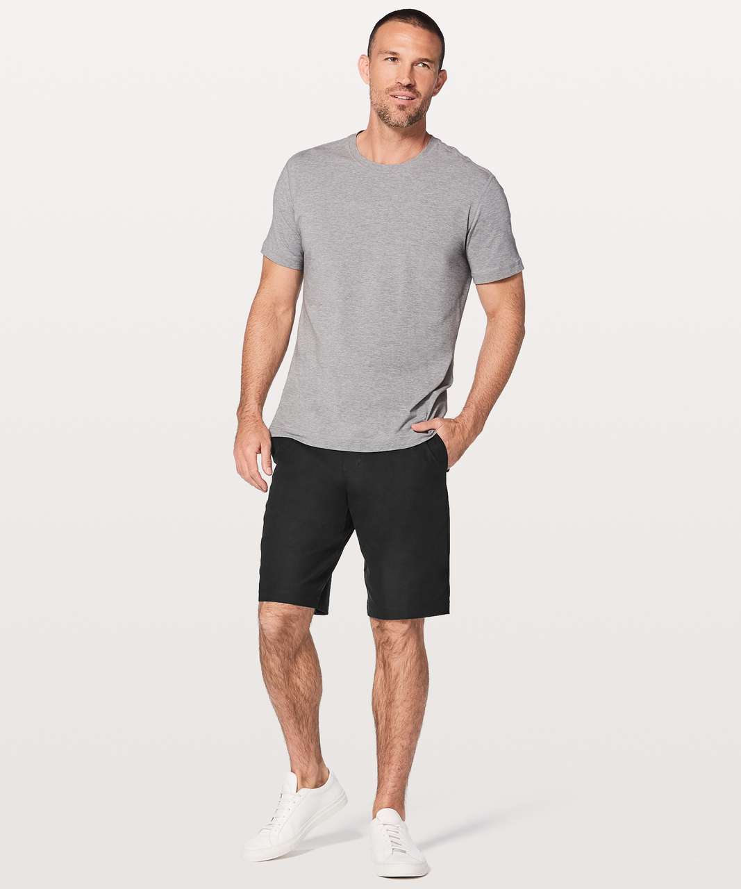 Lululemon Commission Short Relaxed *Warpstreme 11" - Black