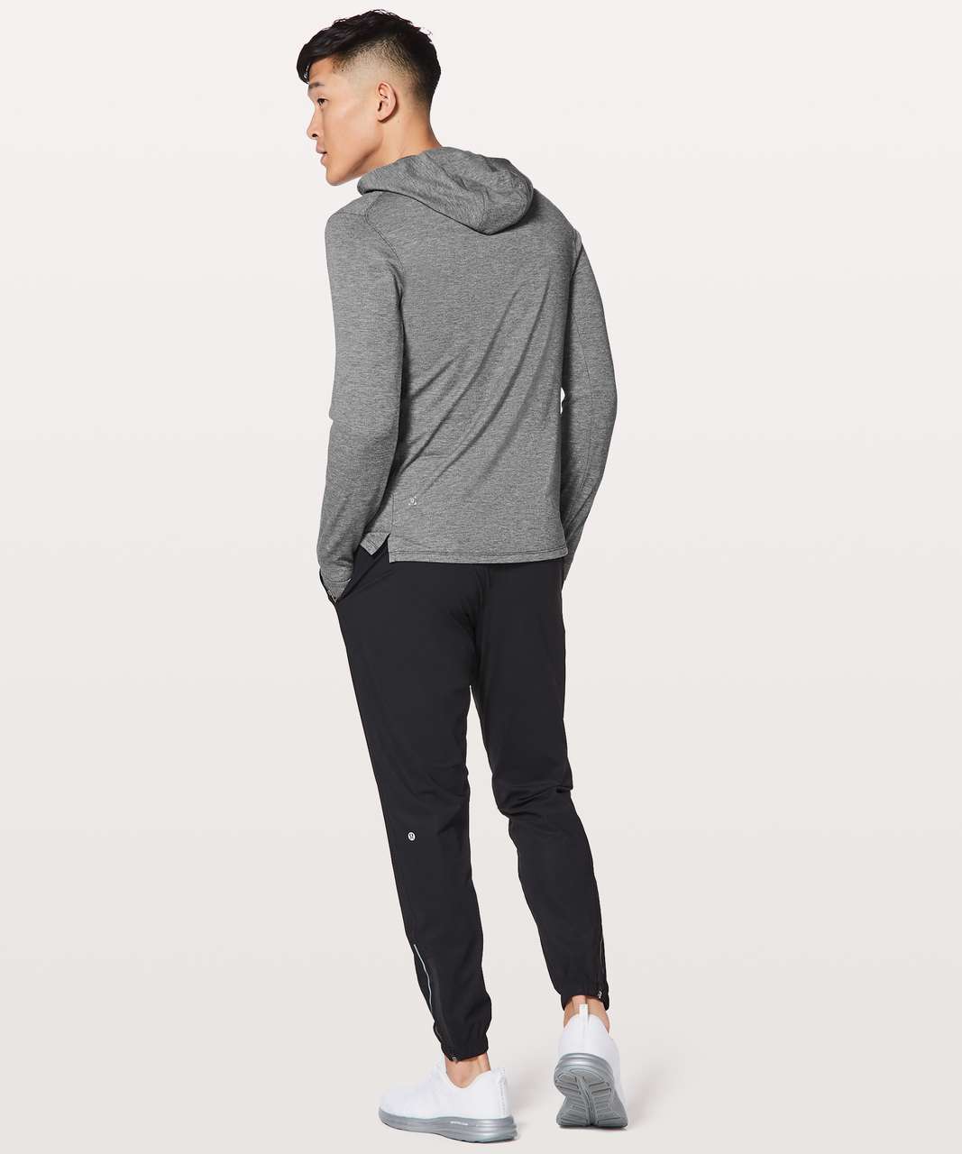 Lululemon Switch Up Long Sleeve Hoodie - Heathered Black