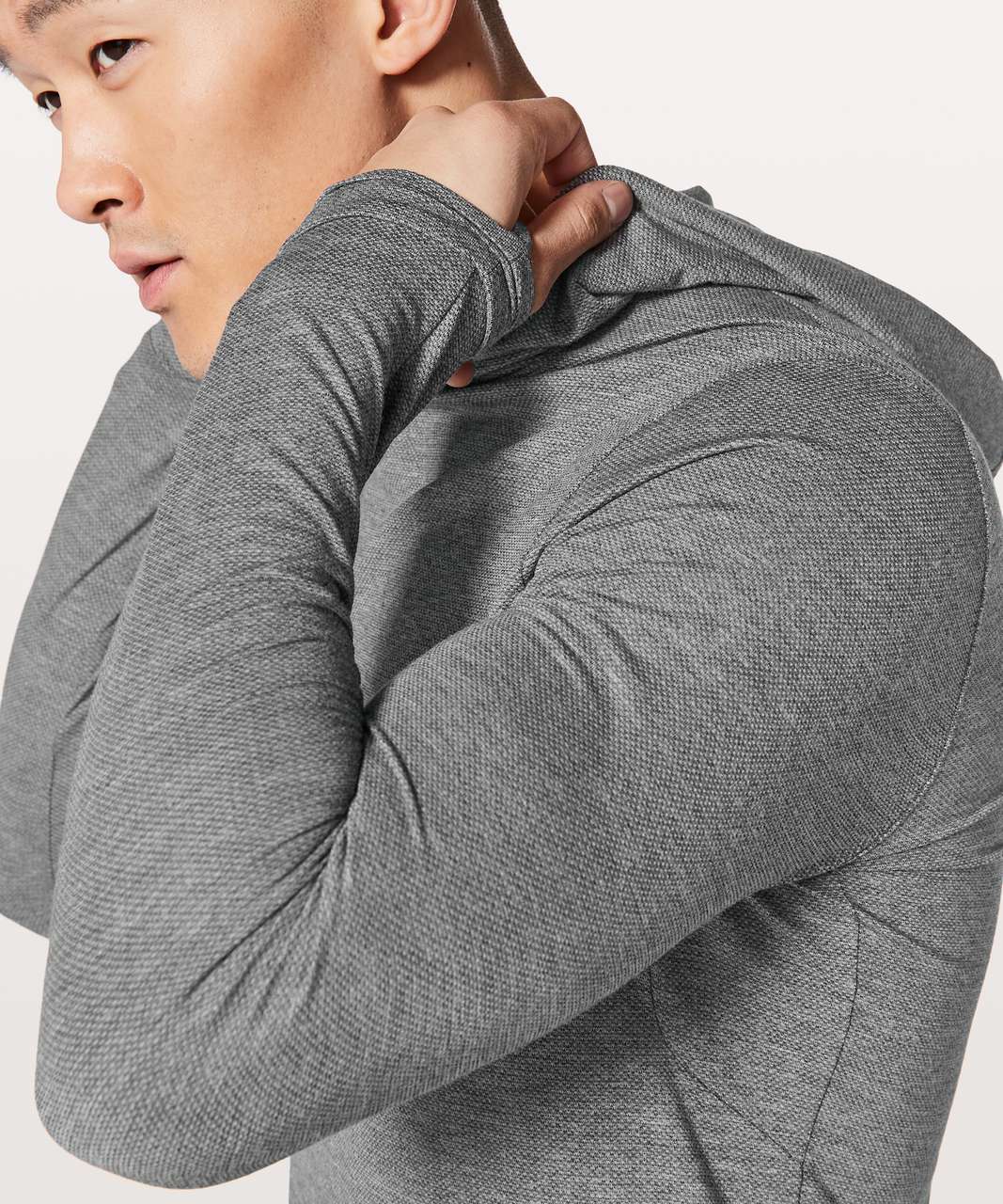 Lululemon Switch Up Long Sleeve Hoodie - Heathered Black