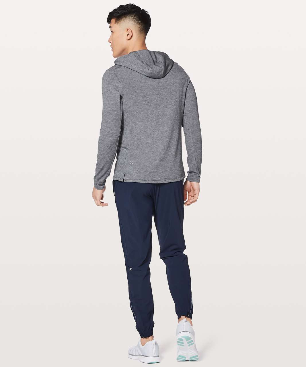 Lululemon Switch Up Long Sleeve Hoodie - Heathered True Navy