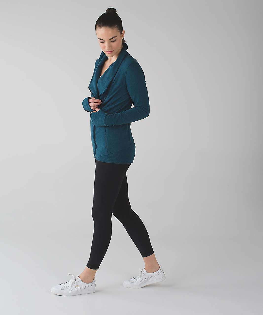 Lululemon Turn Jacket - Heathered Alberta Lake / Alberta Lake