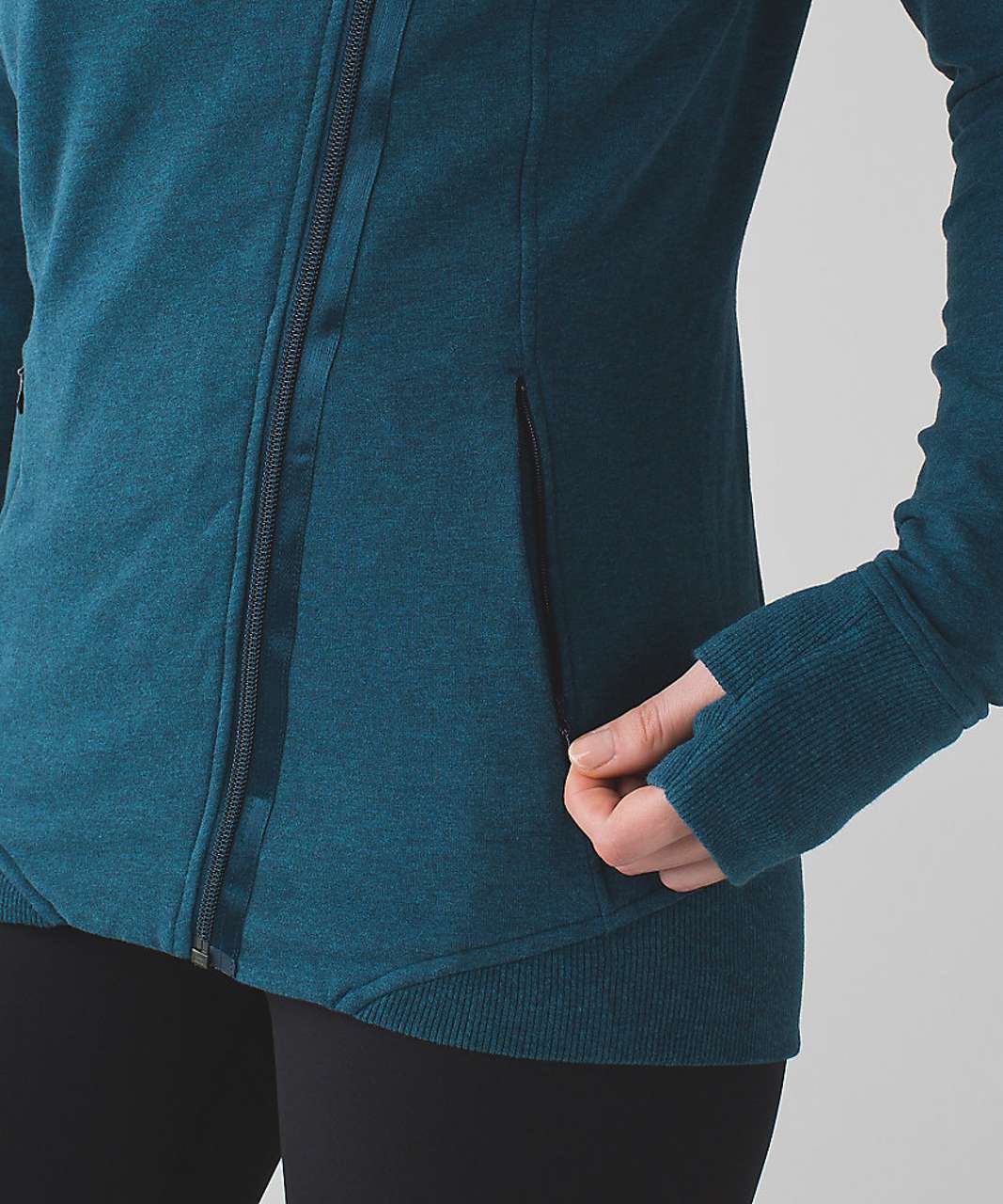 Lululemon Turn Jacket - Heathered Alberta Lake / Alberta Lake