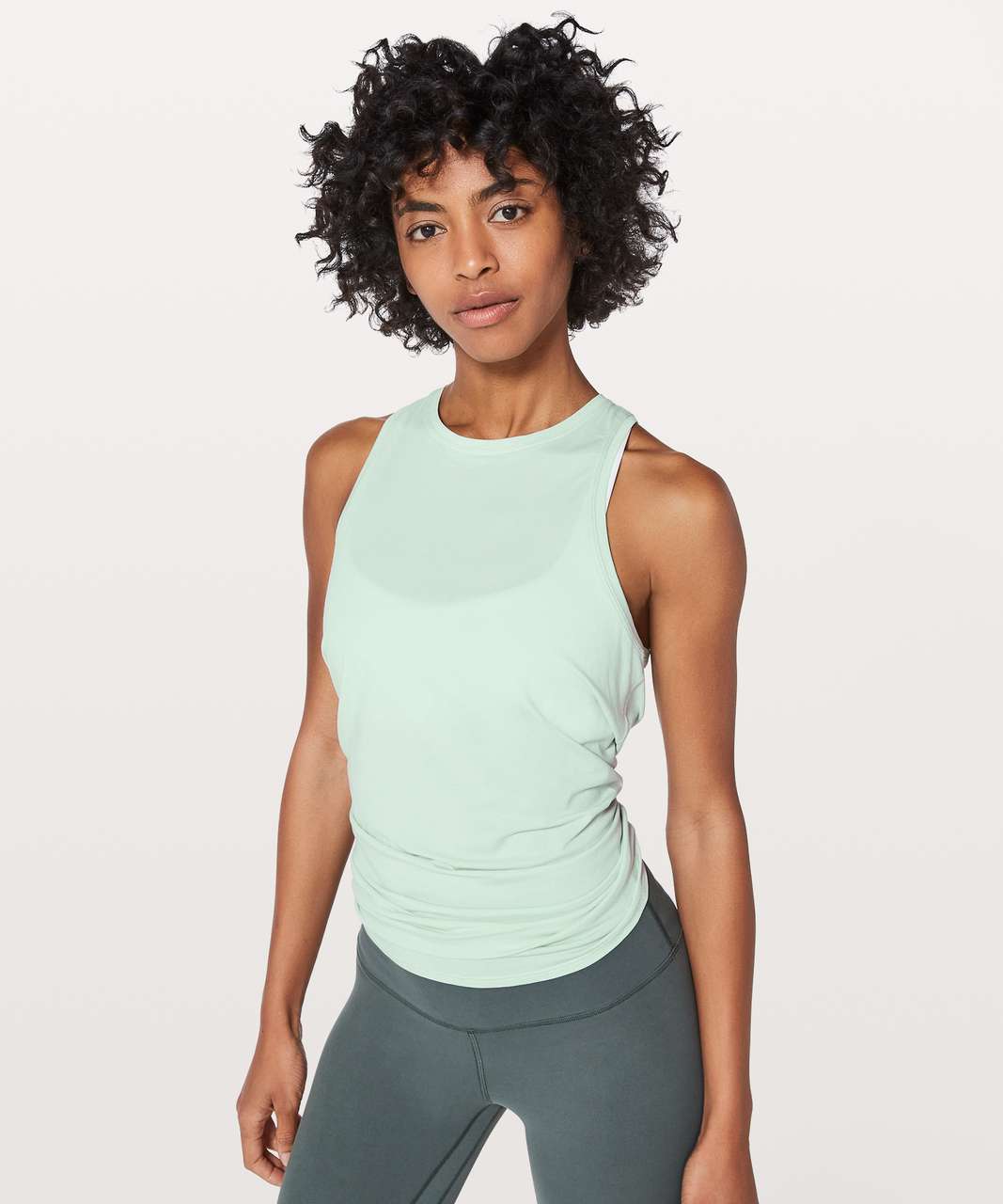 Lululemon All Tied Up Tank - Sea Breeze