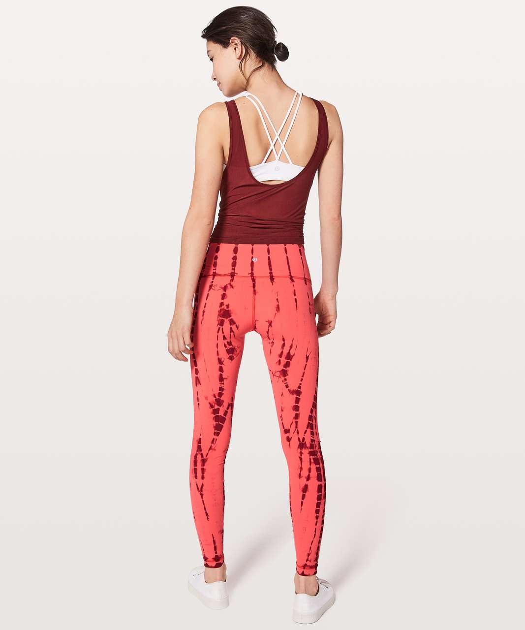 Lululemon Wunder Under Hi-Rise Tight *Shibori Full-On Luxtreme 28" - Vert Shibori Pop Persian Red