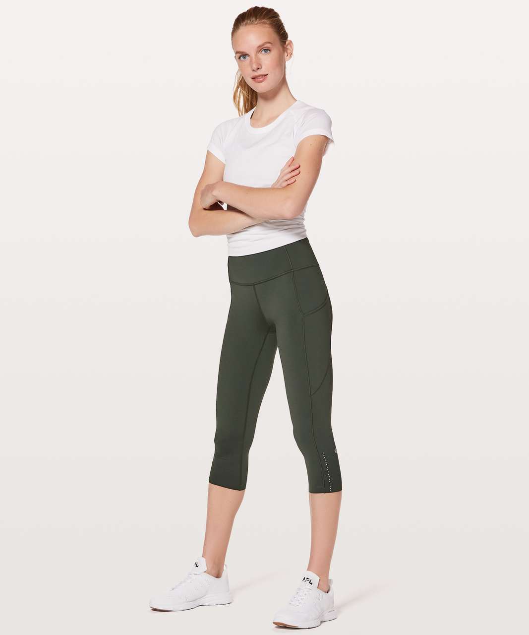 Sized 6 - Lululemon Fast & Free Crop II *Nulux 19* – Your Next Gem