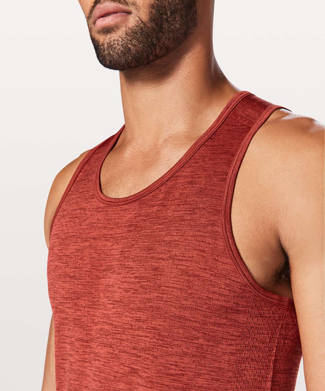 Lululemon Metal Vent Tech Surge Tank - Oxidized / Terracotta Warrior