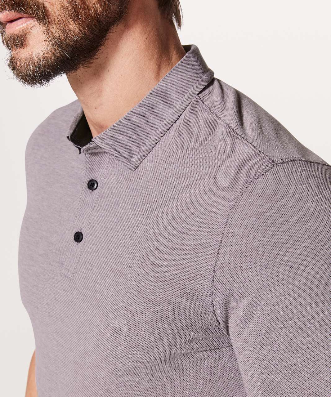 Lululemon Evolution Polo - Heathered Deep Phantom (First Release)