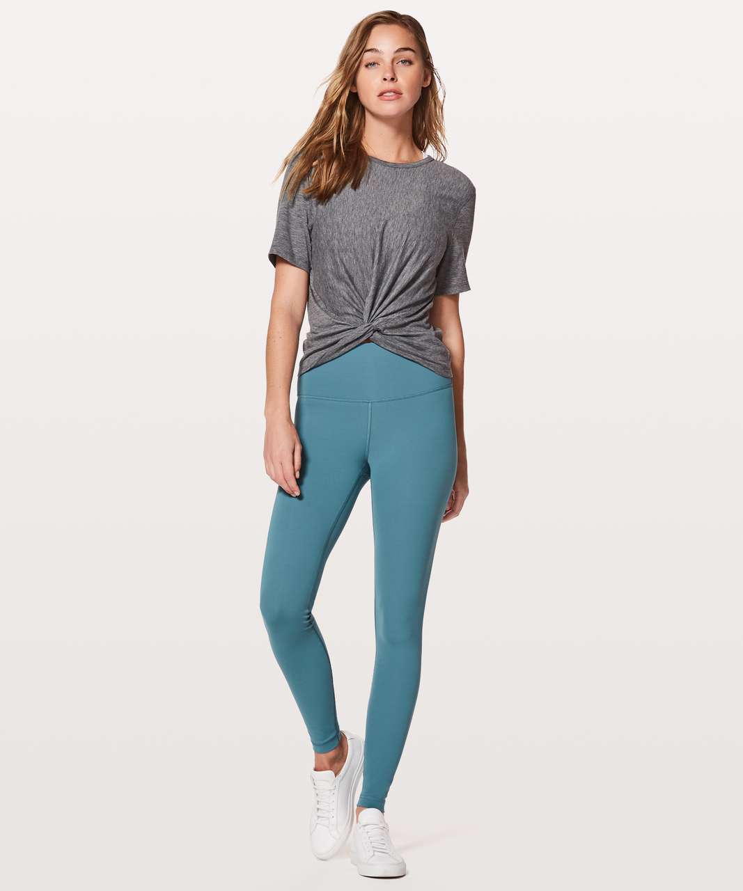 Lululemon Wunder Under Hi-Rise Tight 28 - Persian Blue - lulu