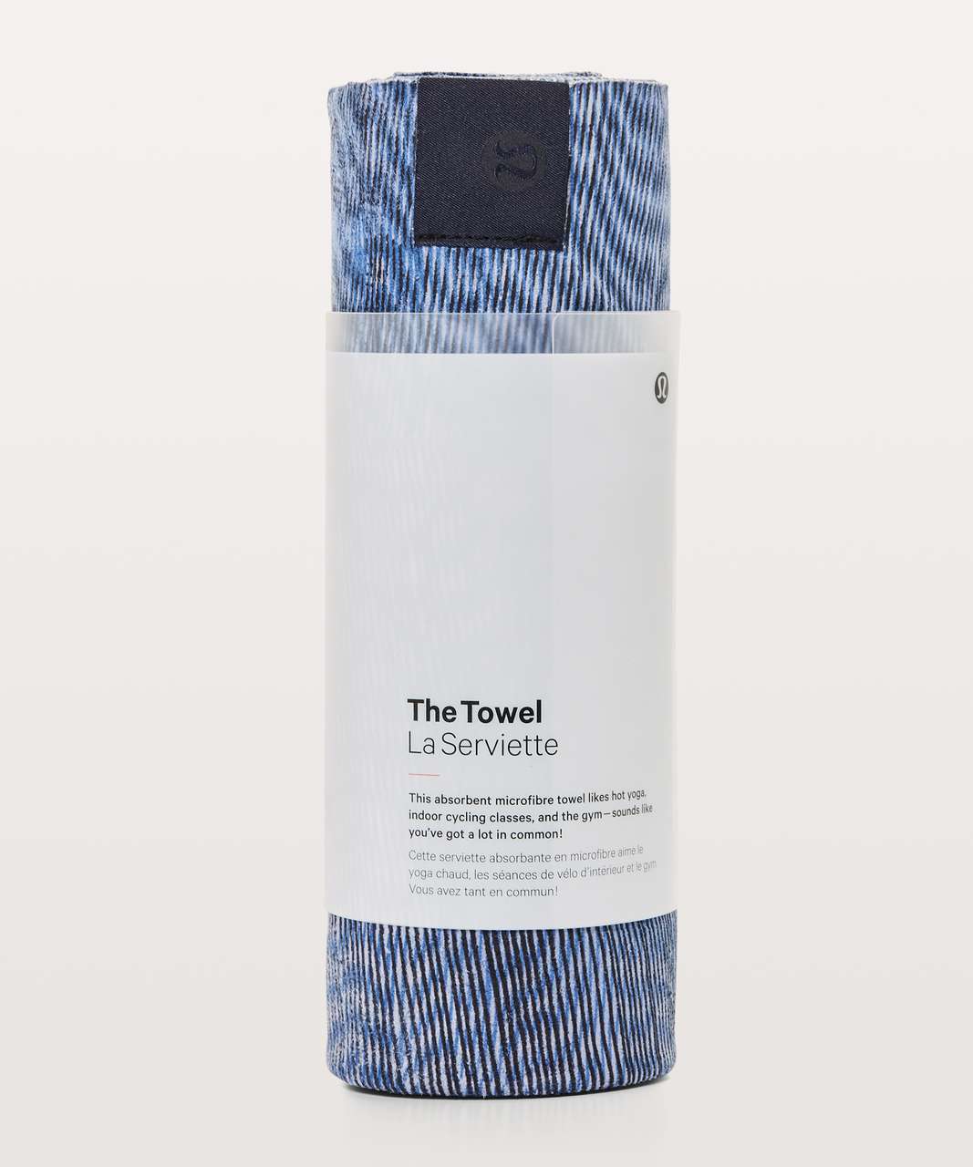 Lululemon The Towel - Linear Flux Ice Grey Multi