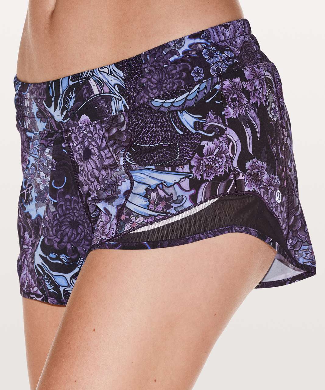 Lululemon Hotty Hot Short II *2.5" - Memoir Multi Purple / Black