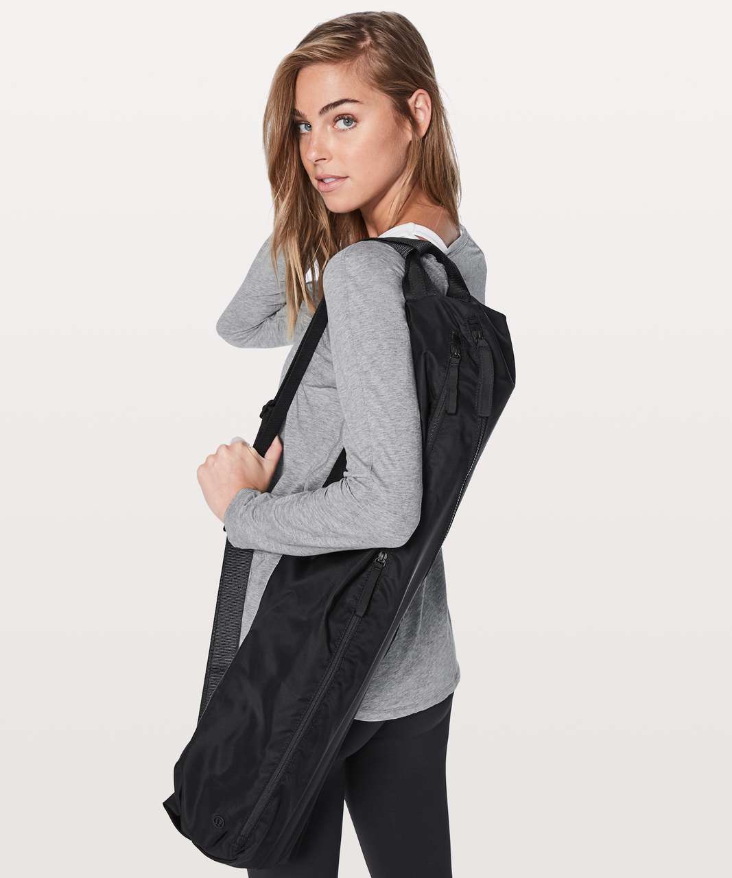 Lululemon The Yoga Bag - Black - lulu fanatics