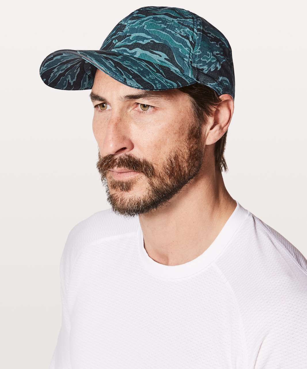 Lululemon Lightspeed Run Hat - Tiger Camo Multi Blue