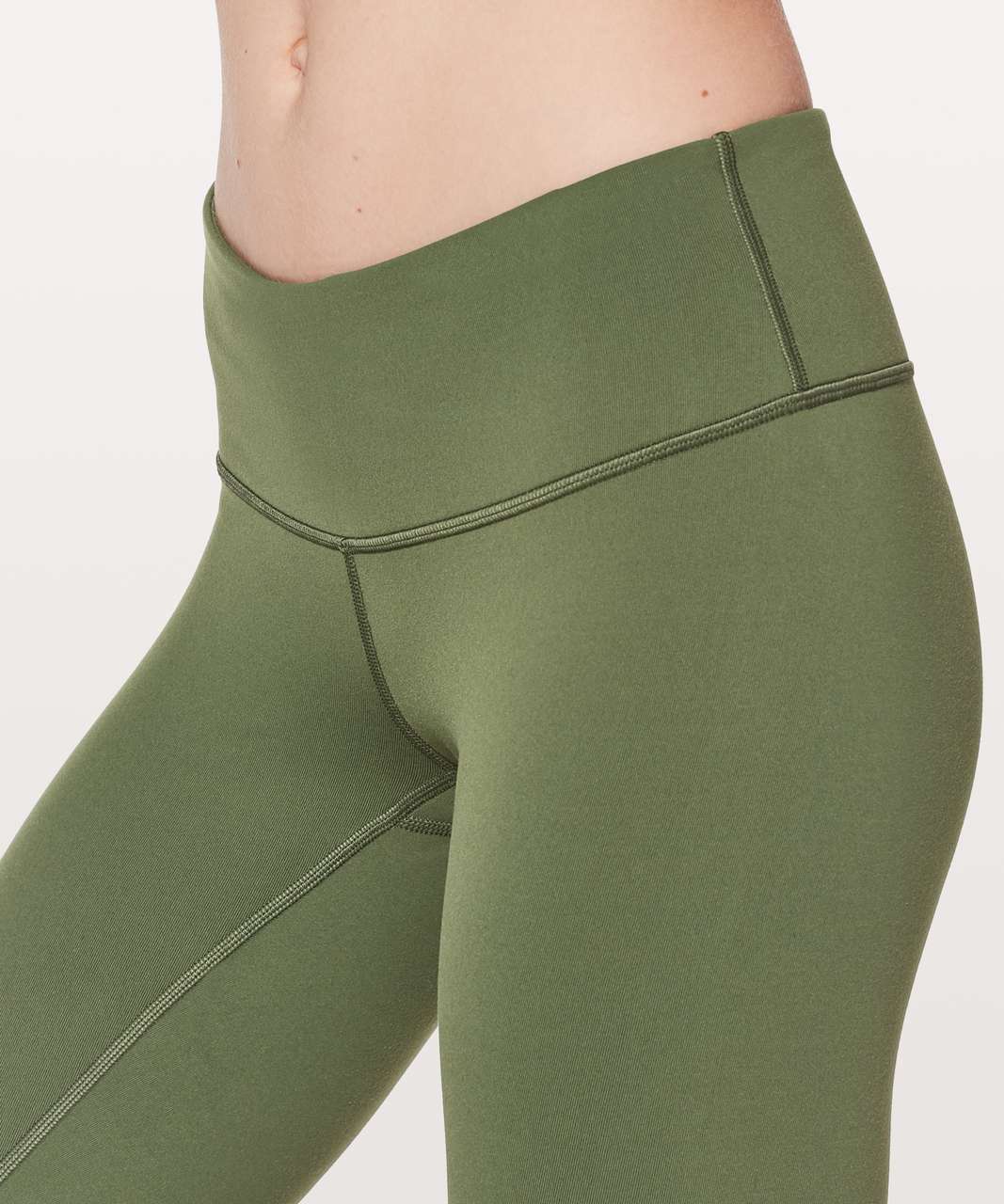 Lululemon Wunder Under Leggings 23 Inch Green Size 6 - $100 - From Clare