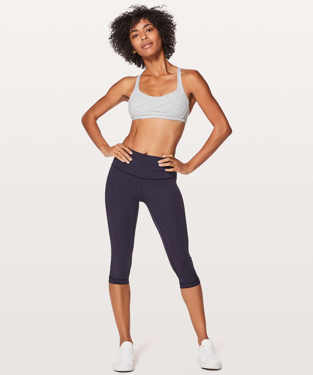 Lululemon Free To Be Zen Bra - Wee Are From Space Nimbus Battleship