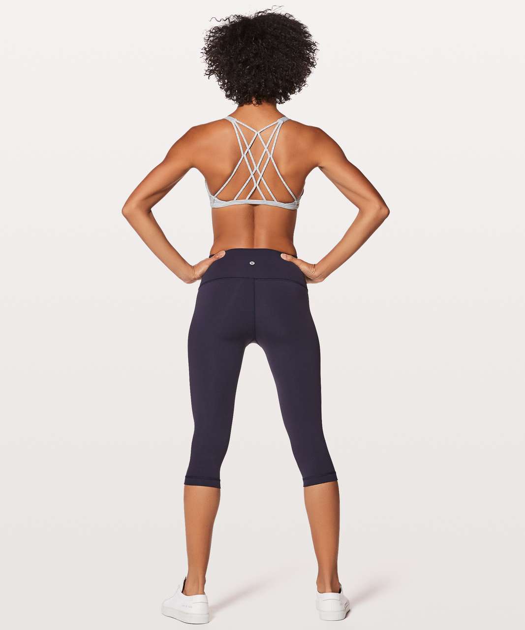 Lululemon Free To Be Zen Bra - Wee Are From Space Nimbus Battleship