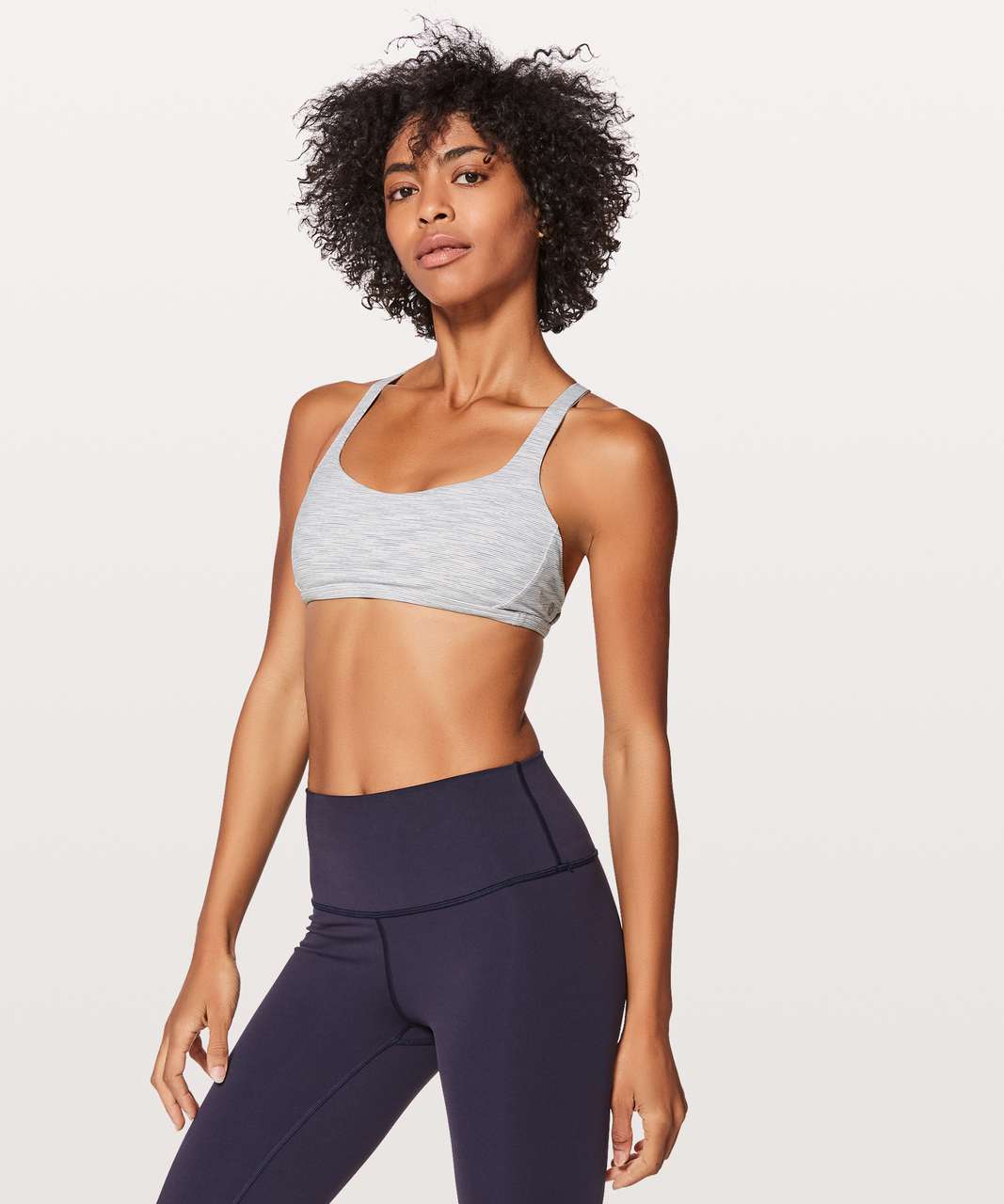 Lululemon Free To Be Zen Bra - Wee Are From Space Nimbus Battleship