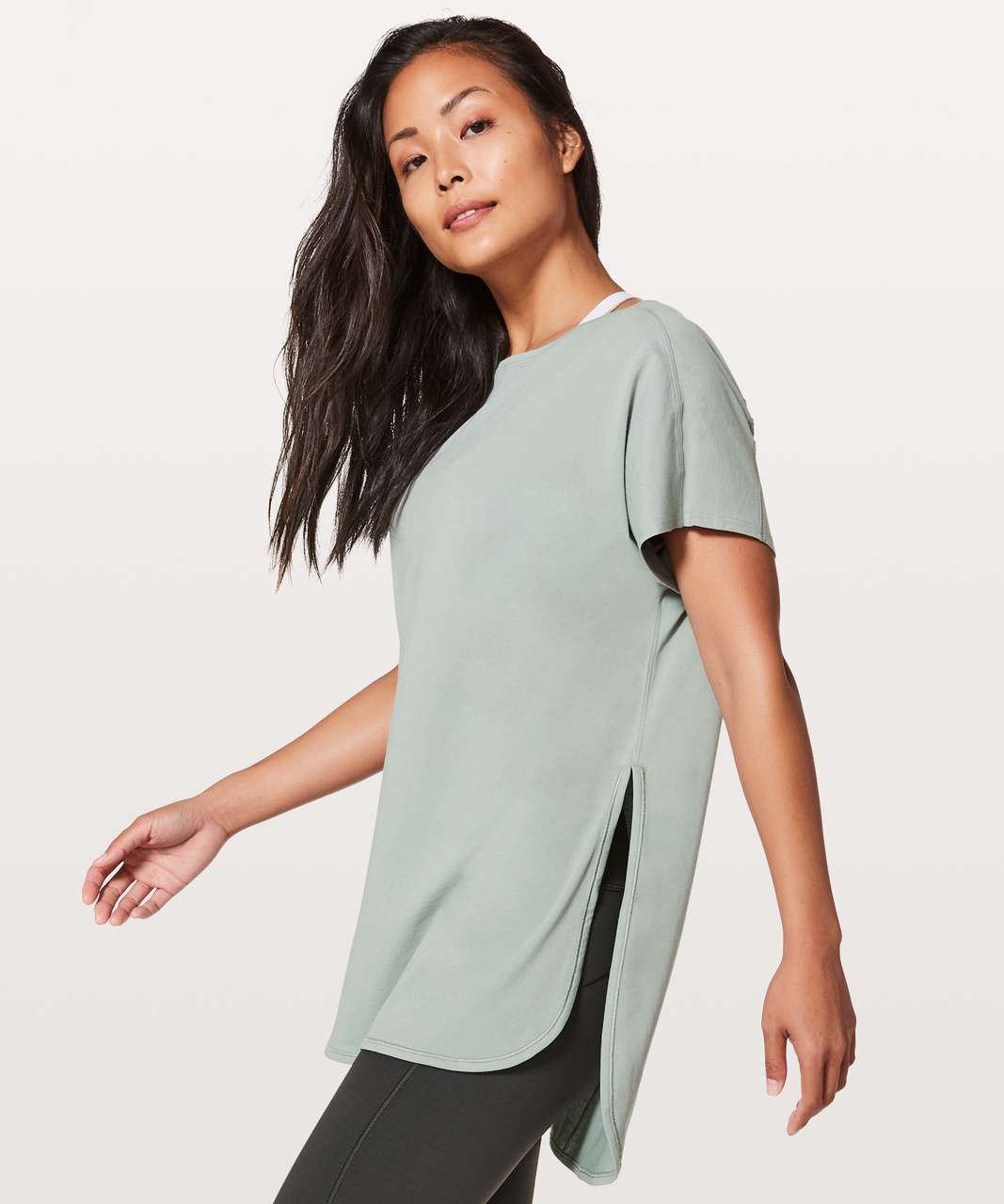 Lululemon Side Story Tee - Misty Moss