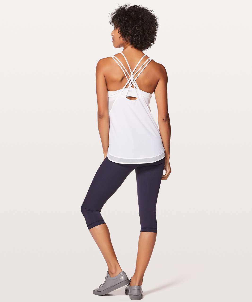 Lululemon Mix & Mesh Tank - White