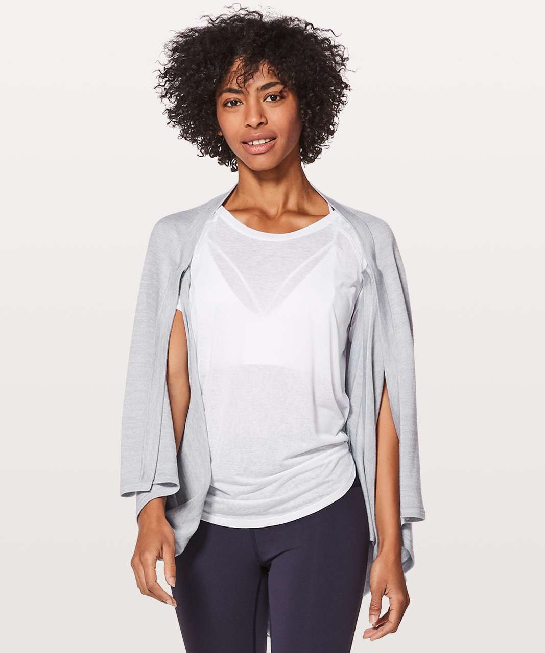 Lululemon Rejuvenate Wrap *Transformational - Silver Fox / Alpine White