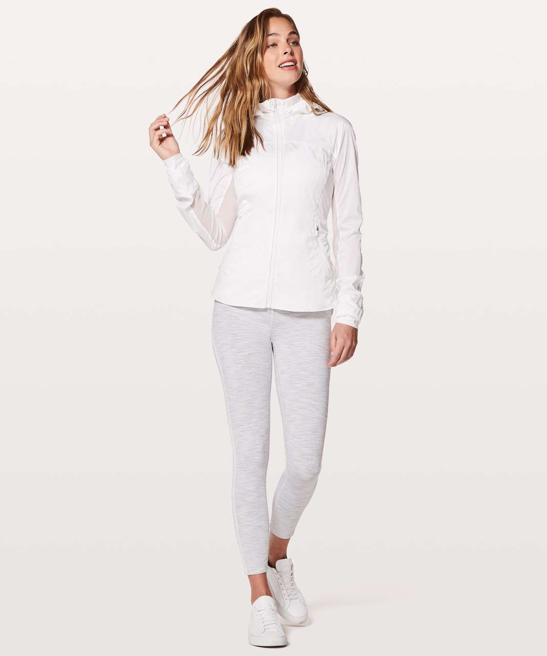 Lululemon Goal Smasher Jacket - White - lulu fanatics