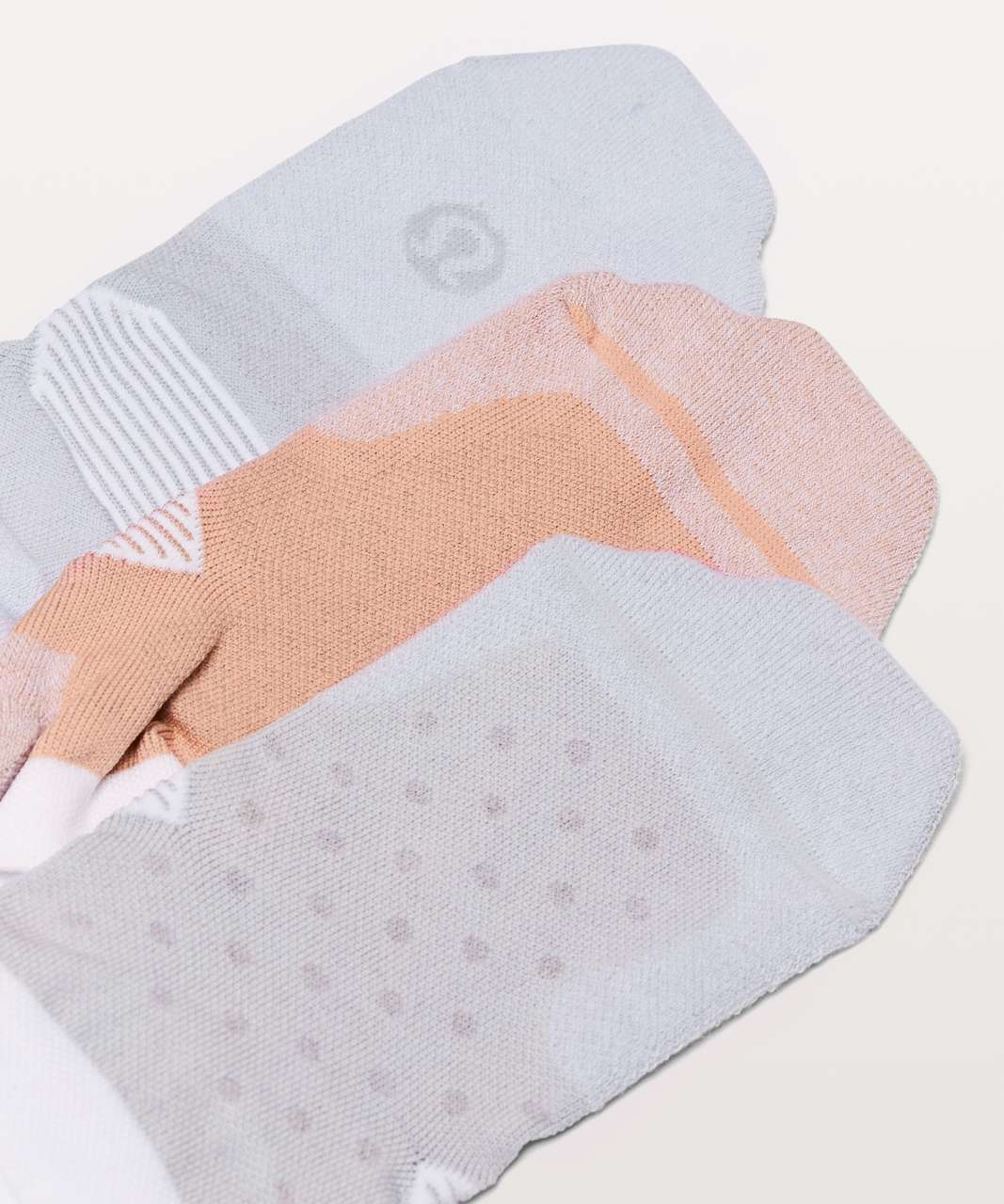 Lululemon Speed Sock 3-Pack - Starlight / Cameo / Serene Blue