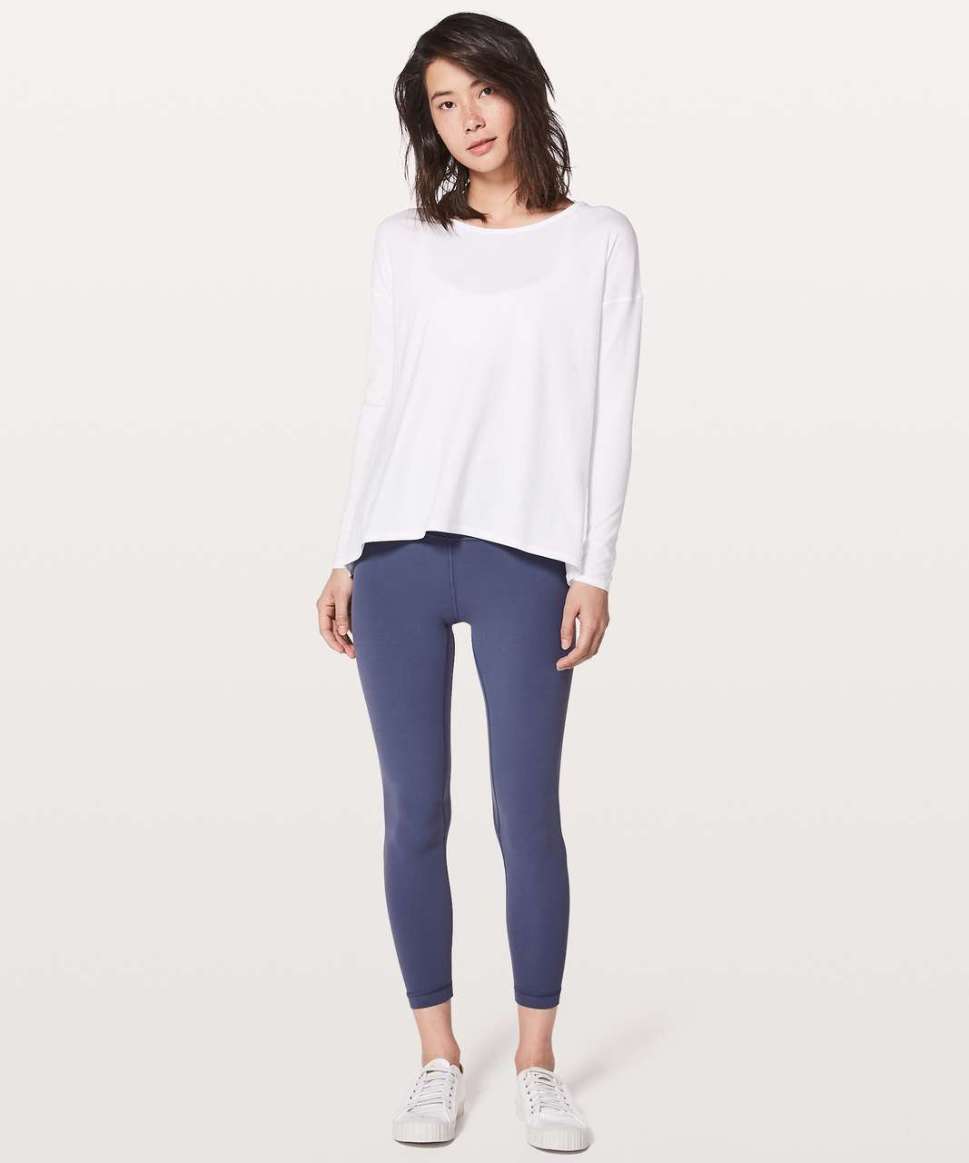 Lululemon Back Into It Long Sleeve - White